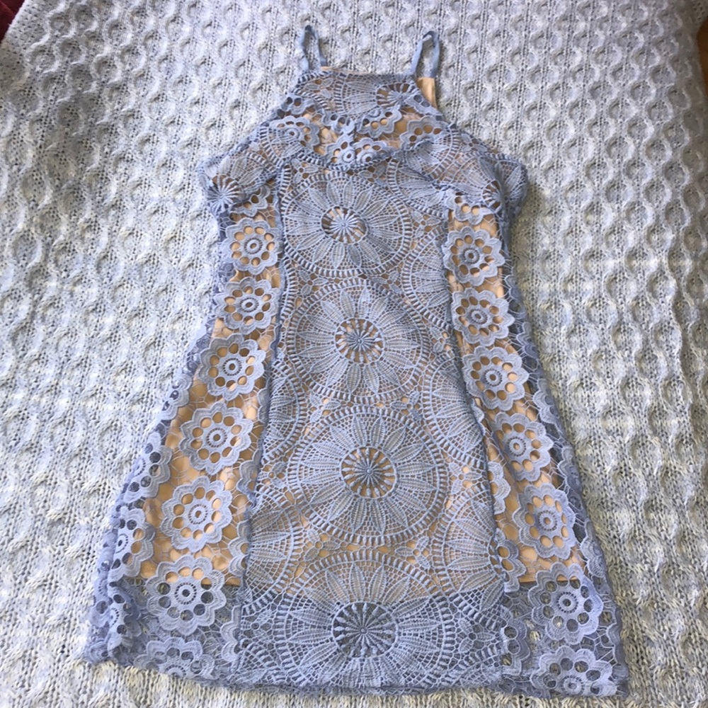 Lilac Lace Dress